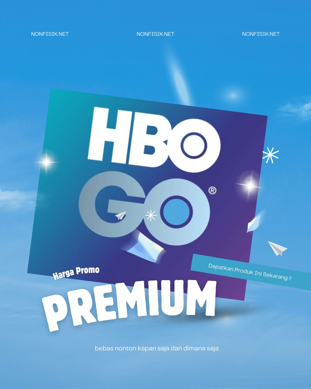 HBO Go 1 Bulan – 1 Profil Sharing 2 Device