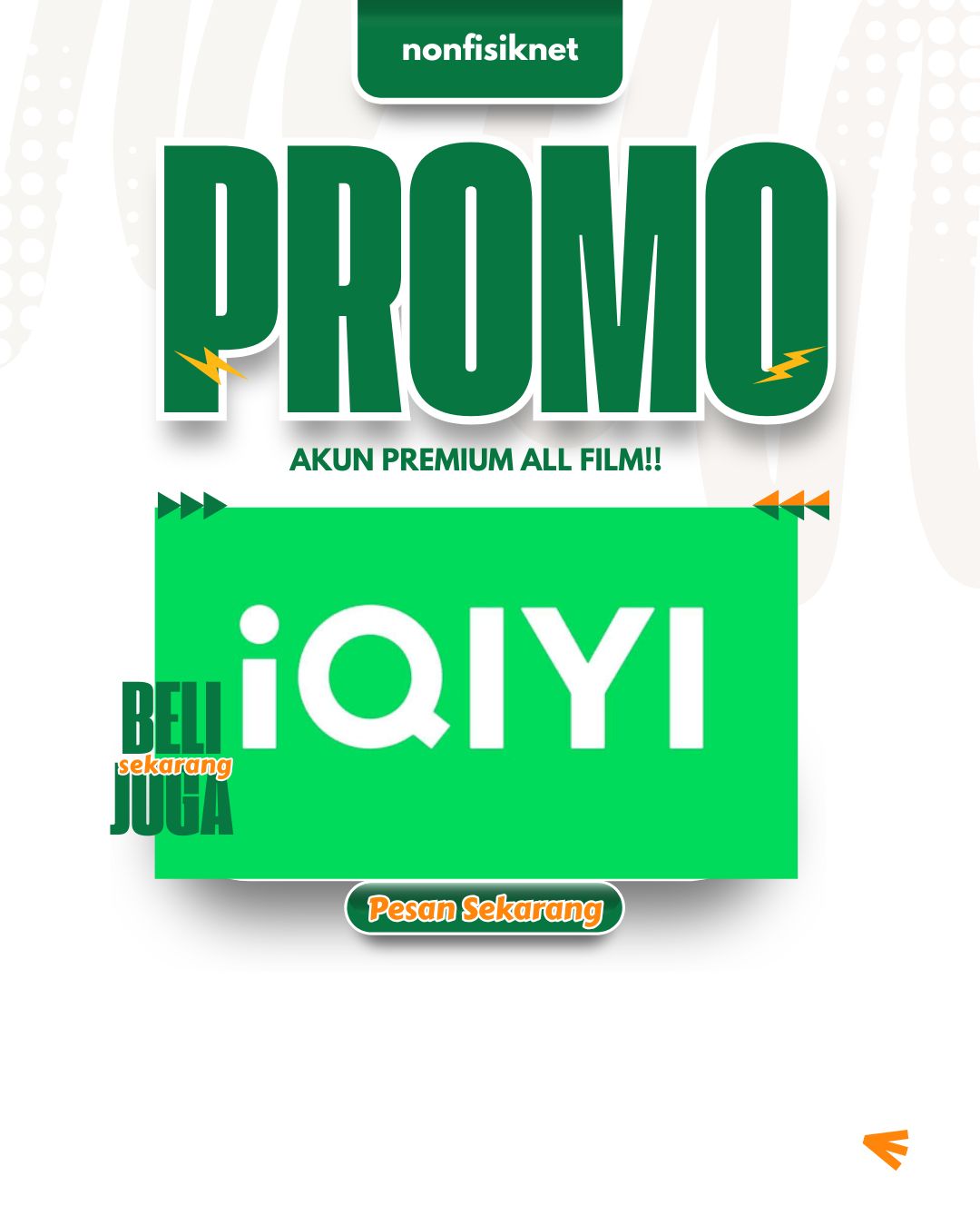 iQIYI 1 Bulan – 1 Profil Sharing 2 Device