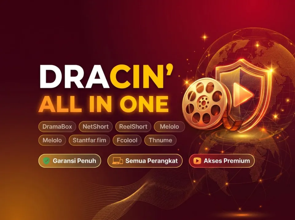 Voucher Dracin 25 Apps Premium - 1 Bulan